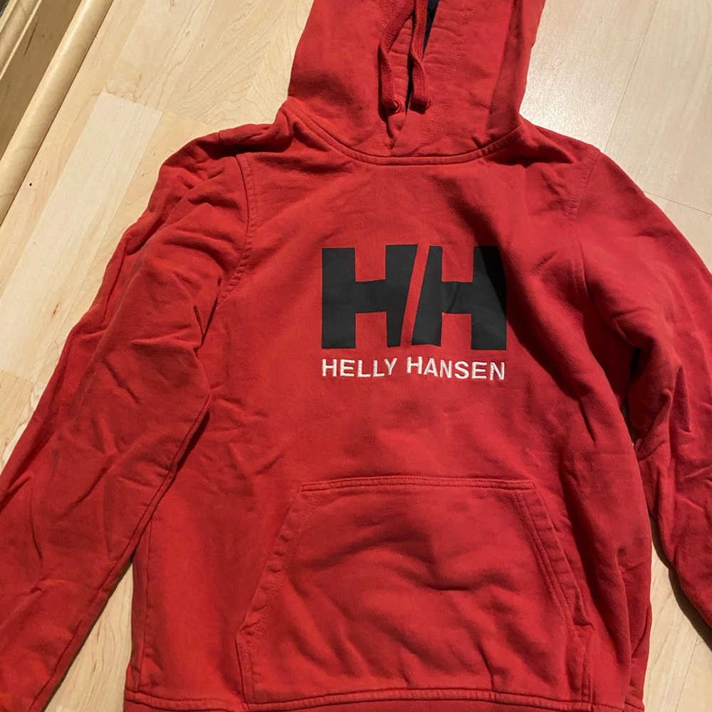 Red Helly Hansen hoodie size small!